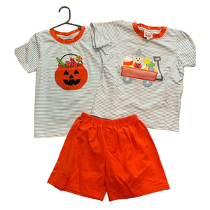 Boys new Halloween short set, 5t